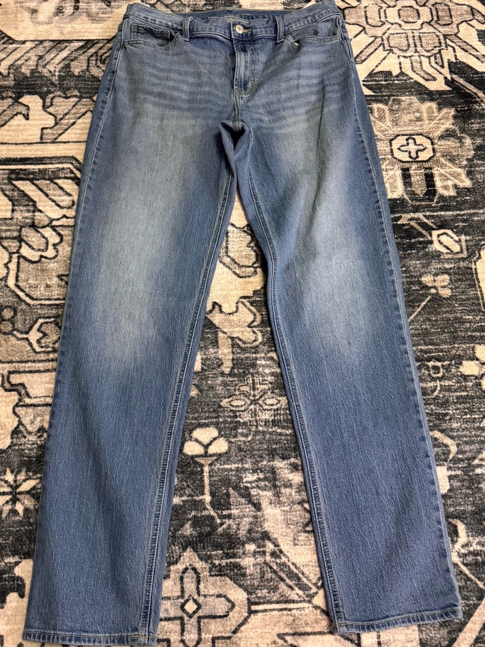 Old Navy Women's Wow Boyfriend Jeans in Light Blue Denim Sz 10 Tall